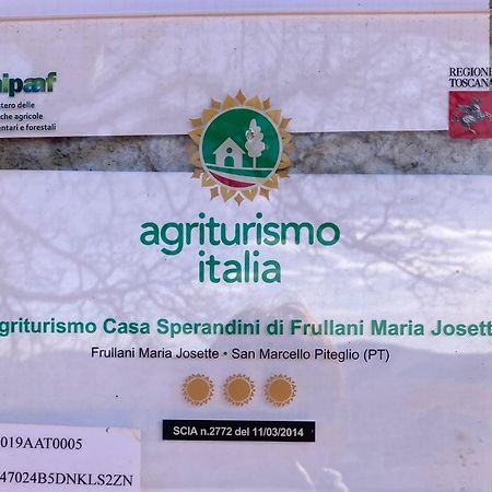 Casa Sperandini Pensionat San Marcello Pistoiese Eksteriør billede